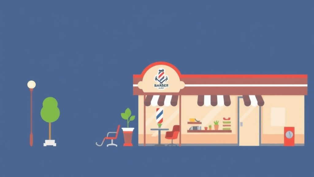 Educational graphic covering the essentials of ADA Compliance for Barbershop Franchise Locations