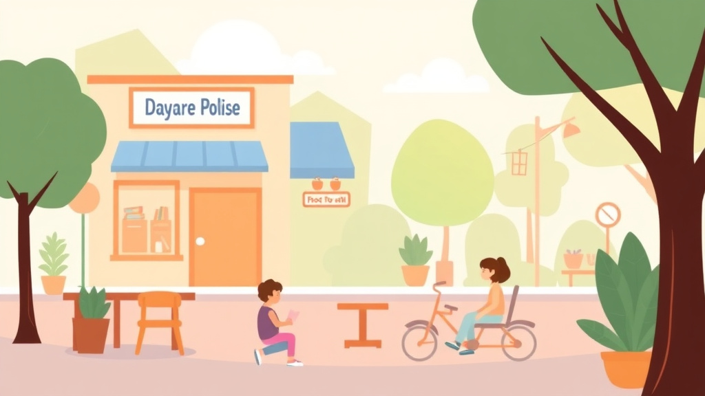 Educational graphic covering the essentials of ADA Compliance for Daycare Franchise Locations