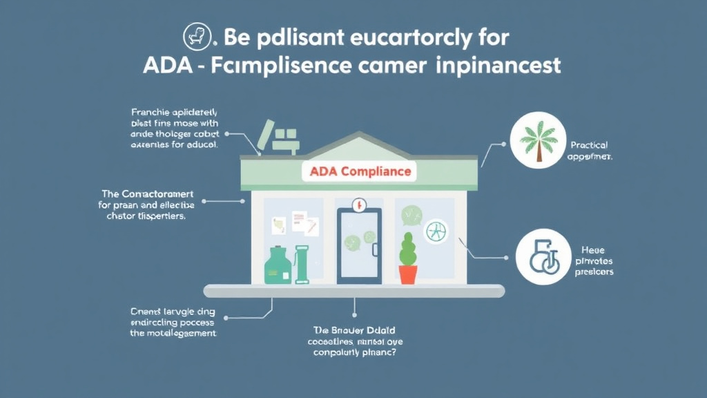 Practical checklist visual for ADA Compliance for Pharmacy Franchise Locations