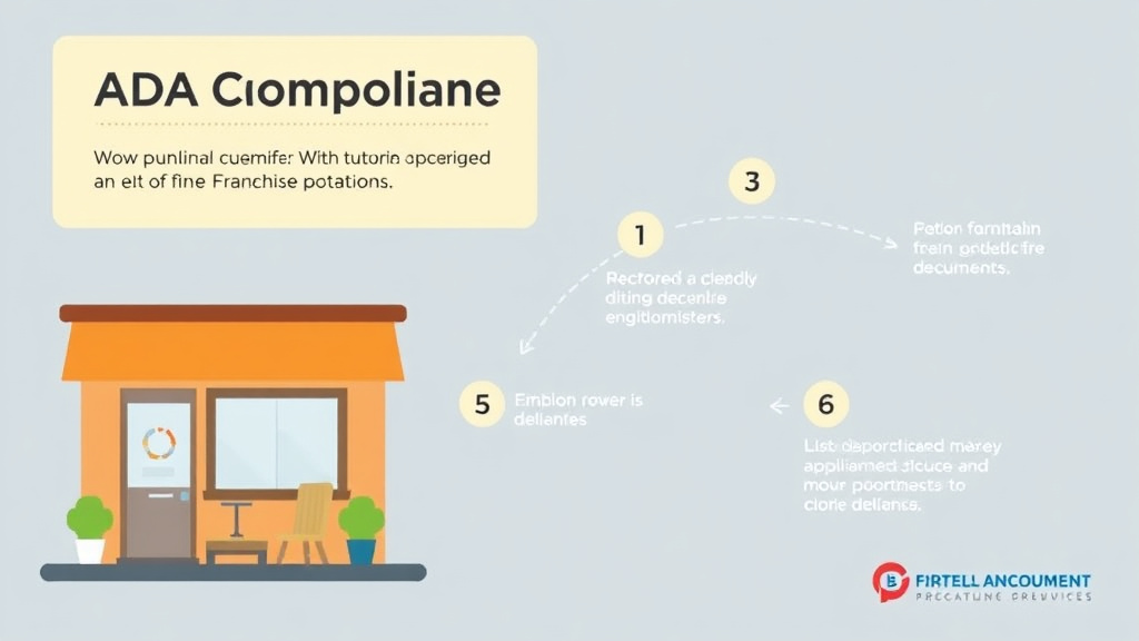 Step-by-step visual guide for implementing ADA Compliance for Tutoring Franchise Locations