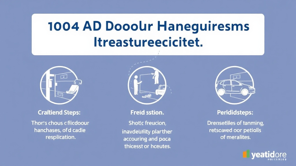 Step-by-step visual guide for implementing ADA Door Hardware Requirements for Franchise Locations