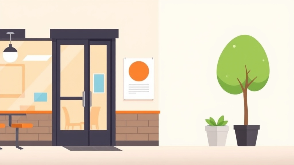 Detailed visual representation of ADA Door Width Requirements for Franchise Locations