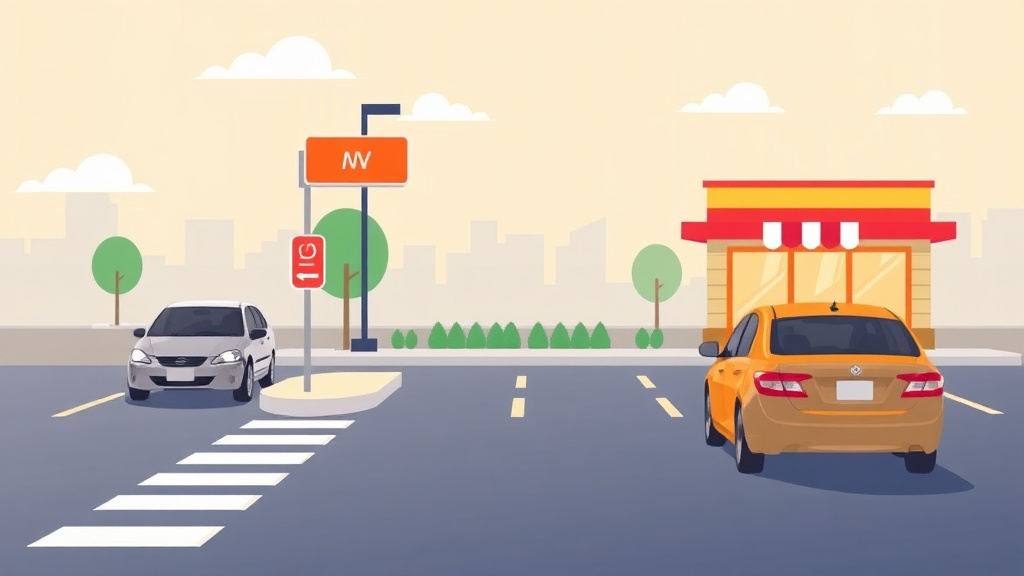 Clear illustration of ADA Drive Through Requirements for Franchise Locations with supporting details