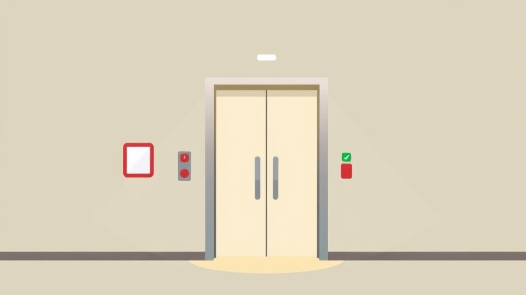 Detailed visual representation of ADA Elevator Requirements for Franchise Locations