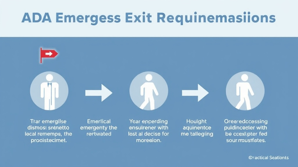 Implementation roadmap for ADA Emergency Exit Requirements for Franchise Locations with actionable steps