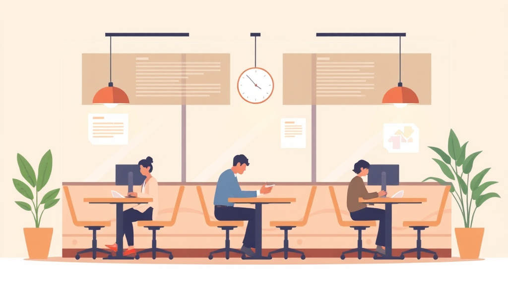 Conceptual diagram showing how ADA Employee Workspace Requirements for Franchise Locations works in practice