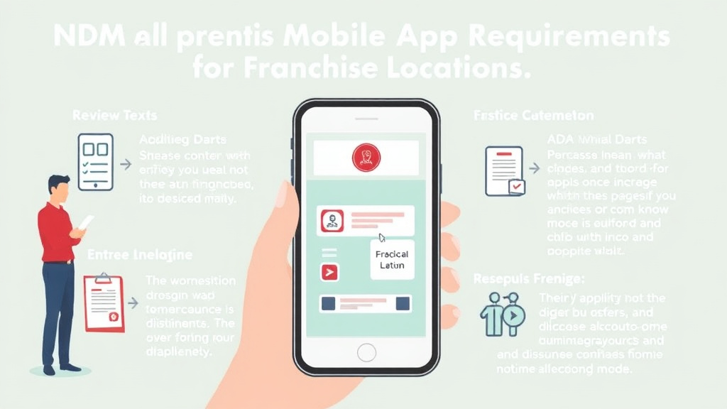 Implementation roadmap for ADA Mobile App Requirements for Franchise Locations with actionable steps
