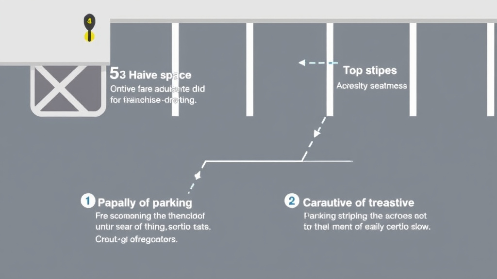 Practical workflow diagram for ADA Parking Space Striping Requirements for Franchise Locations