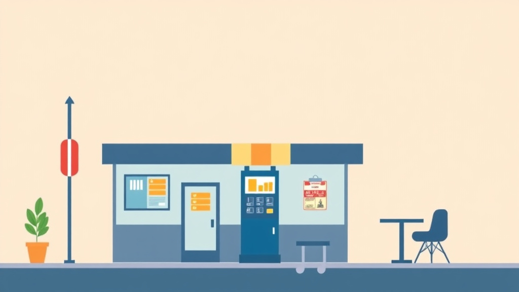 Educational graphic covering the essentials of ADA Payment Terminal Requirements for Franchise Locations