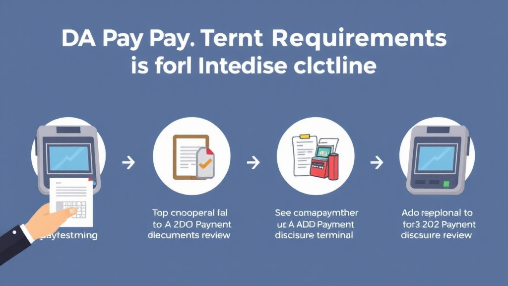 Step-by-step visual guide for implementing ADA Payment Terminal Requirements for Franchise Locations