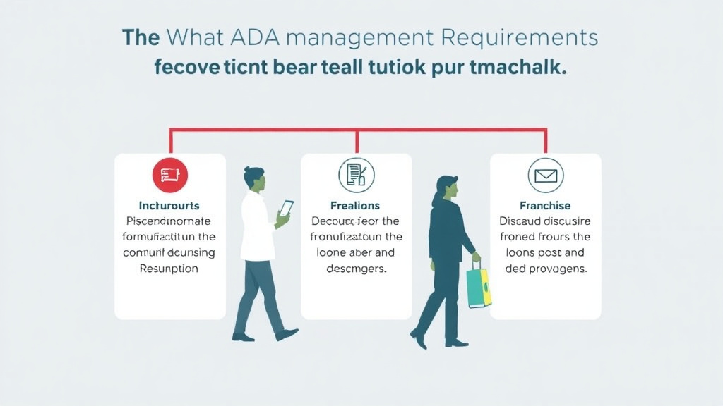 Real-world application diagram for ADA Queue Management Requirements for Franchise Locations