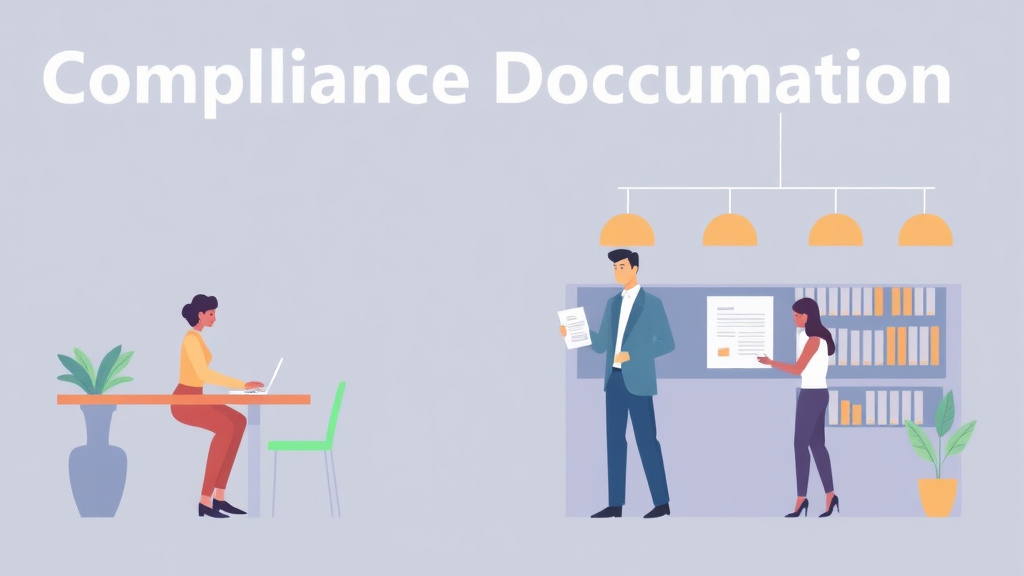 Educational graphic covering the essentials of compliance Documentation: Ada for Franchise Operators