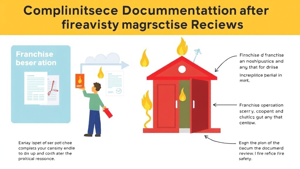Step-by-step visual guide for implementing compliance Documentation: Fire Safety for Franchise Operators