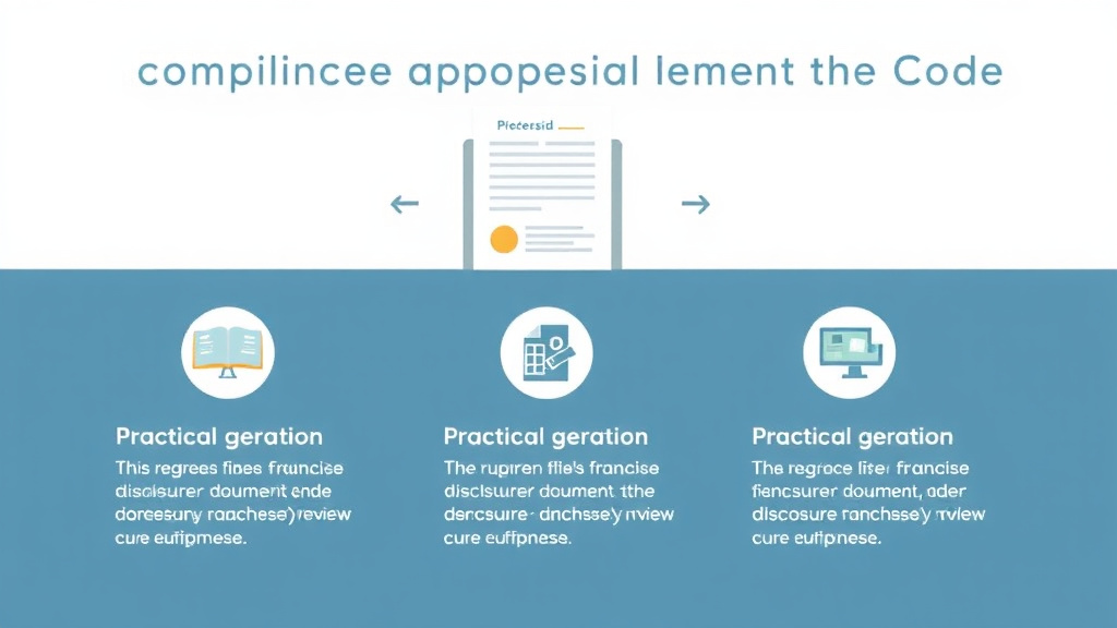 Practical checklist visual for compliance Documentation: Health Code for Franchise Operators