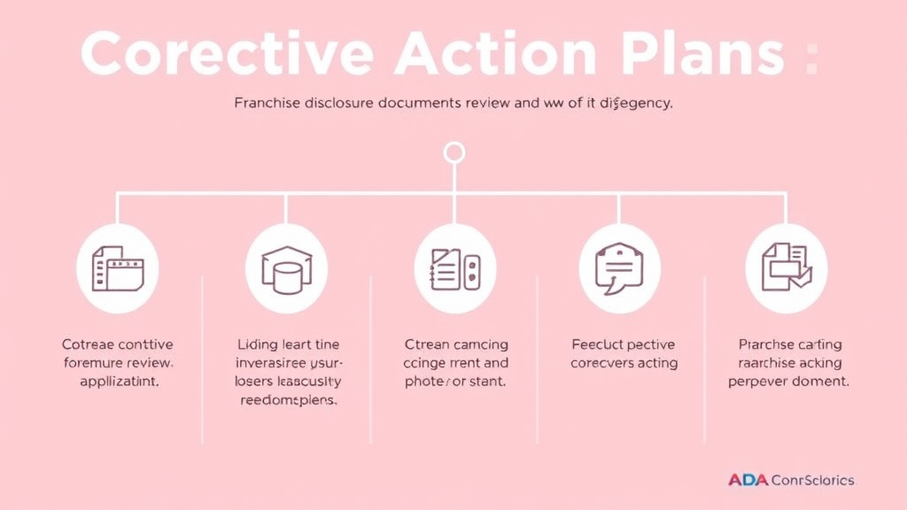 Real-world application diagram for corrective Action Plans: Ada for Franchise Operators