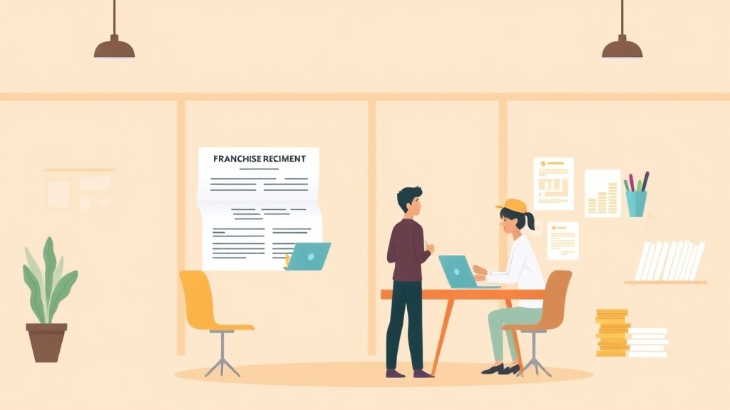 Visual overview of corrective Action Plans: Financial Records for Franchise Operators with key concepts highlighted