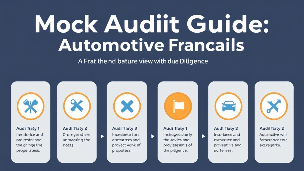 Practical workflow diagram for mock Audit Guide for Automotive Franchise Operations