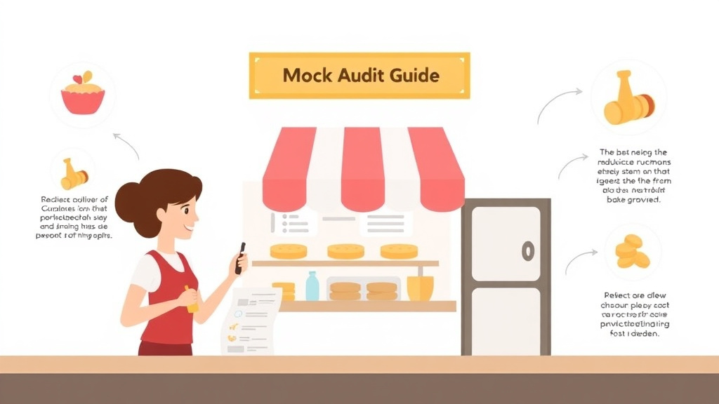 Practical workflow diagram for mock Audit Guide for Bakery Franchise Operations