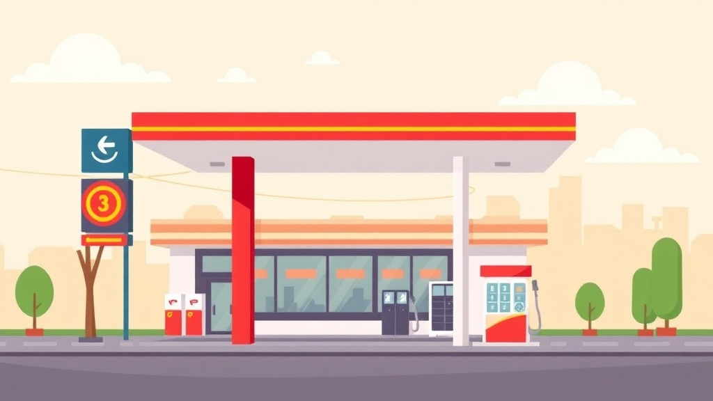 Illustration breaking down the fundamentals of mock Audit Guide for Gas Station Franchise Operations