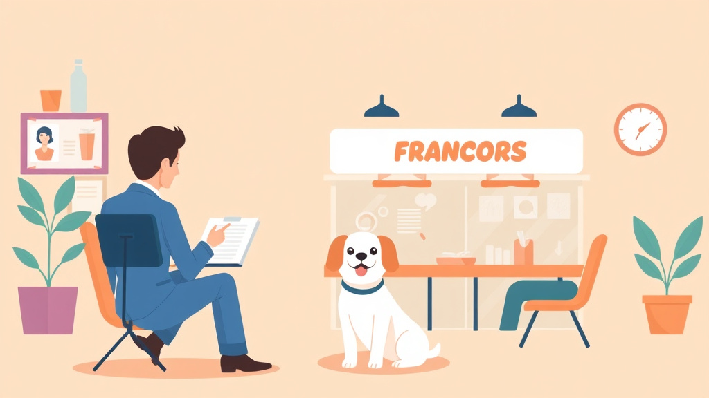 Conceptual diagram showing how mock Audit Guide for Pet Care Franchise Operations works in practice