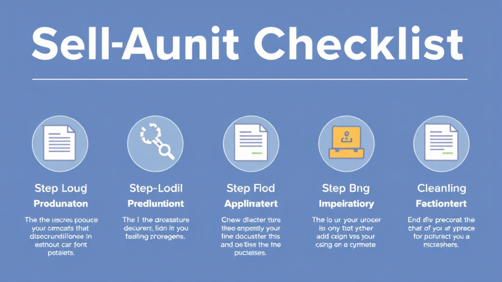 Practical workflow diagram for self-Audit Checklist for Cleaning Franchise Locations