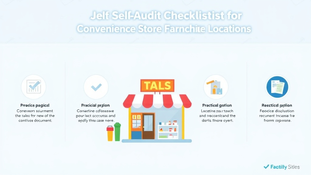 Implementation roadmap for self-Audit Checklist for Convenience Store Franchise Locations with actionable steps