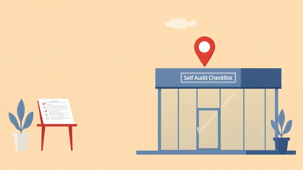Clear illustration of self-Audit Checklist for Medical Franchise Locations with supporting details