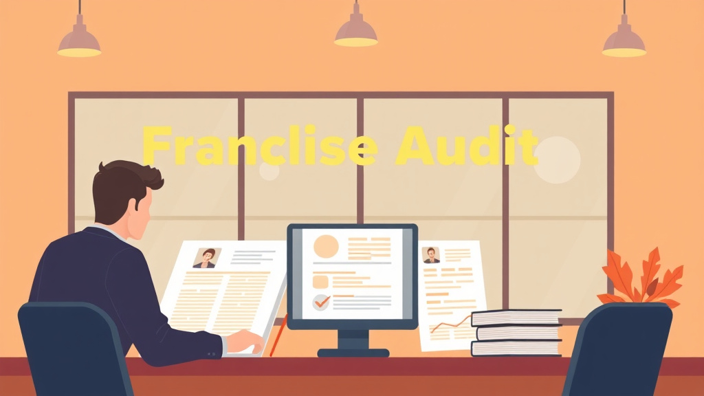 Educational graphic covering the essentials of franchiseAudit for Emerging Franchise Brands