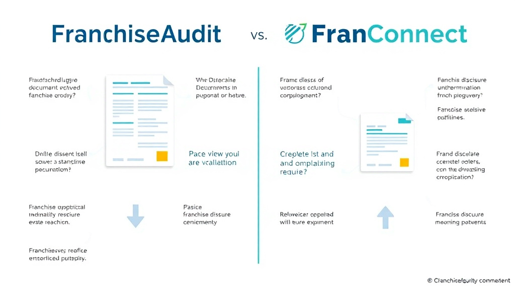 Process flow illustration for putting franchiseAudit vs FranConnect: Compliance Features Compared into action