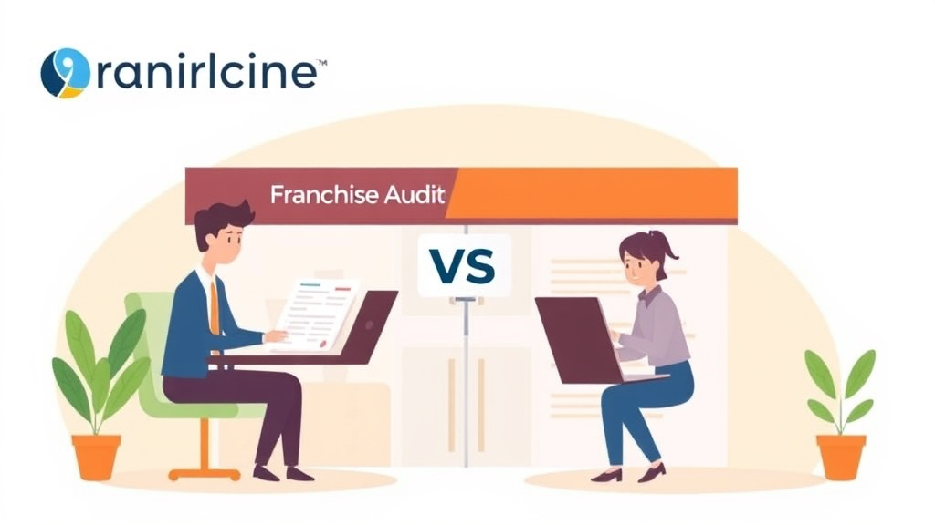 Clear illustration of franchiseAudit vs Jolt: Franchise Compliance Comparison with supporting details