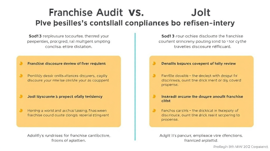 Step-by-step visual guide for implementing franchiseAudit vs Jolt: Franchise Compliance Comparison