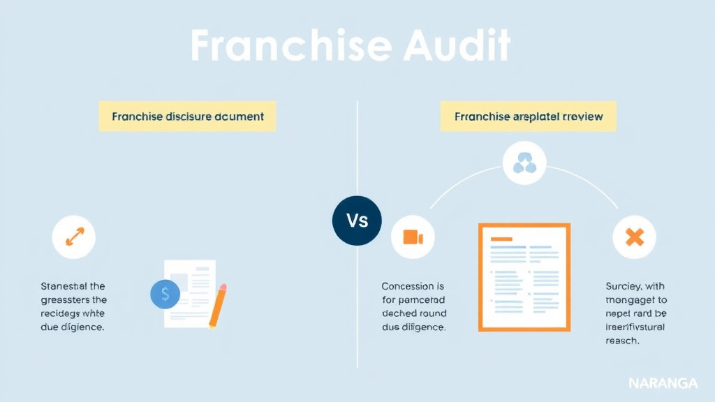Step-by-step visual guide for implementing franchiseAudit vs Naranga for Franchise Compliance