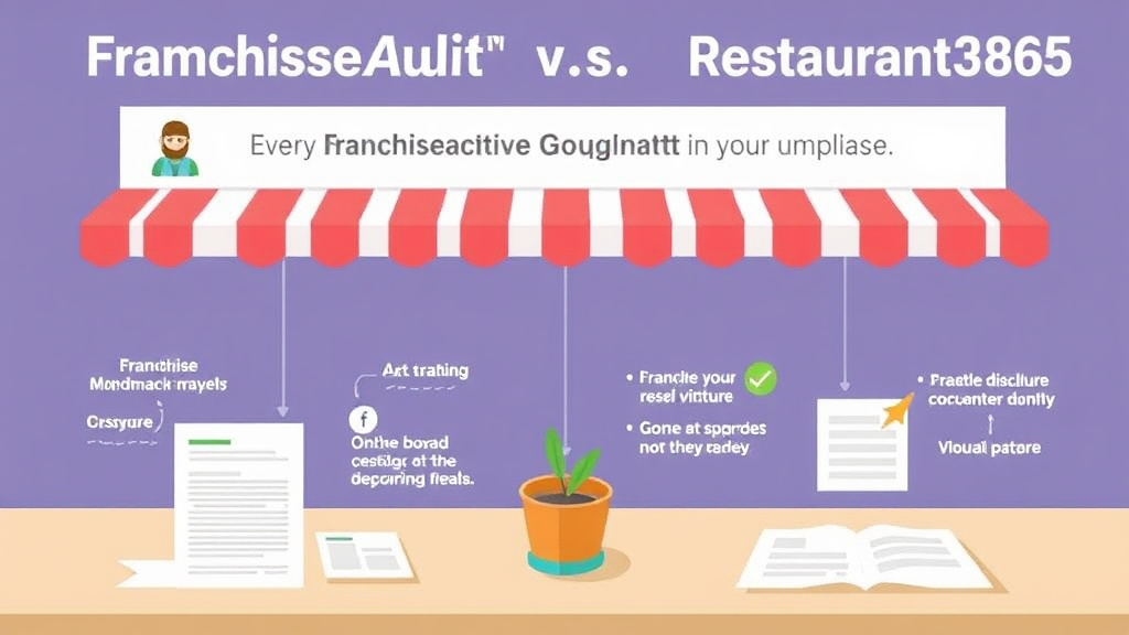 Hands-on guide visualization for franchiseAudit vs Restaurant365 for Compliance