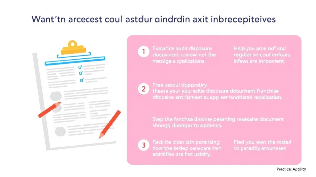 Action-oriented illustration showing how to apply why Generic Audit Tools Fail Franchise Operators