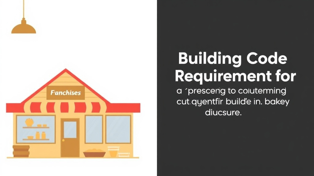 Practical checklist visual for building Code Requirements for Bakery Franchises