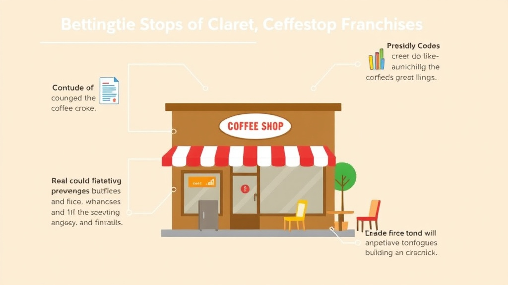 Practical checklist visual for building Code Requirements for Coffee Shop Franchises