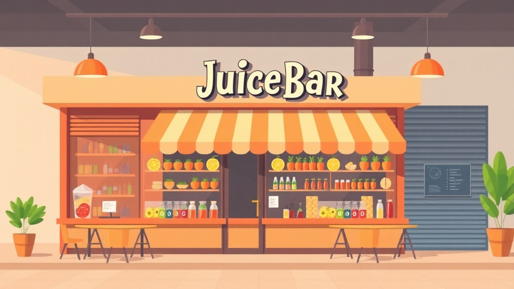 Conceptual diagram showing how building Code Requirements for Juice Bar Franchises works in practice