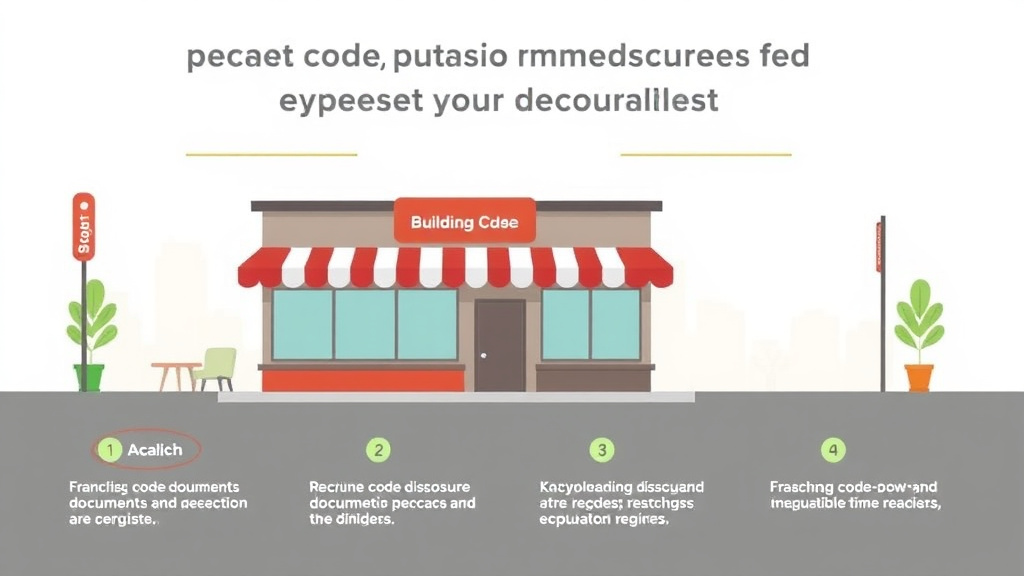 Real-world application diagram for building Code Requirements for Restaurant Franchises