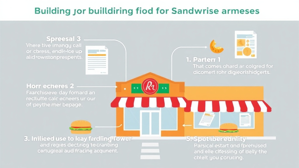Practical checklist visual for building Code Requirements for Sandwich Franchises