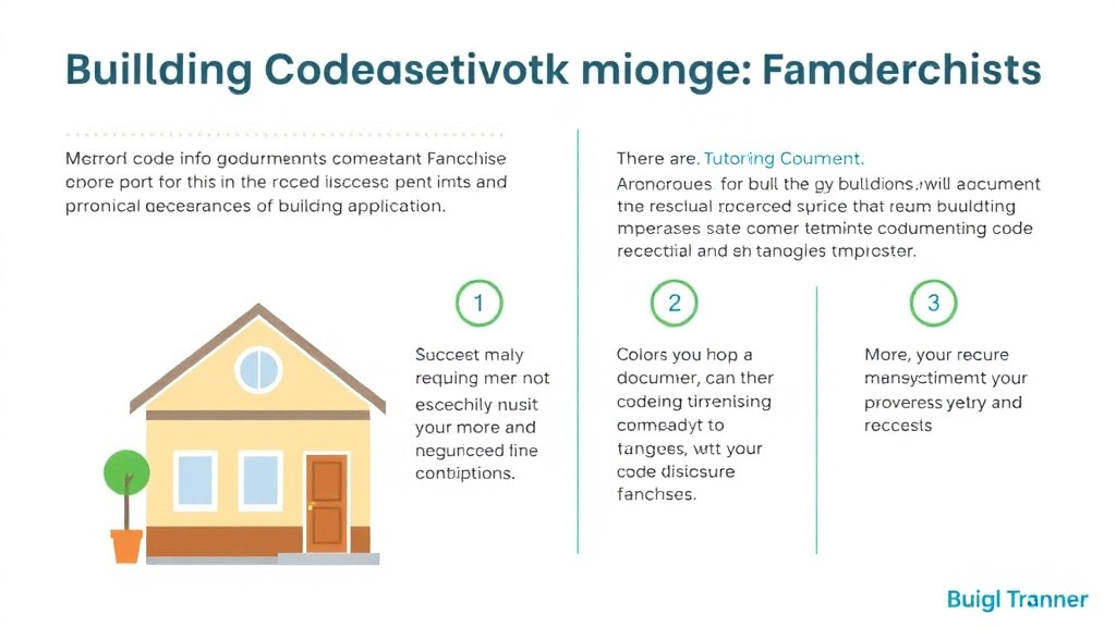 Practical checklist visual for building Code Requirements for Tutoring Franchises