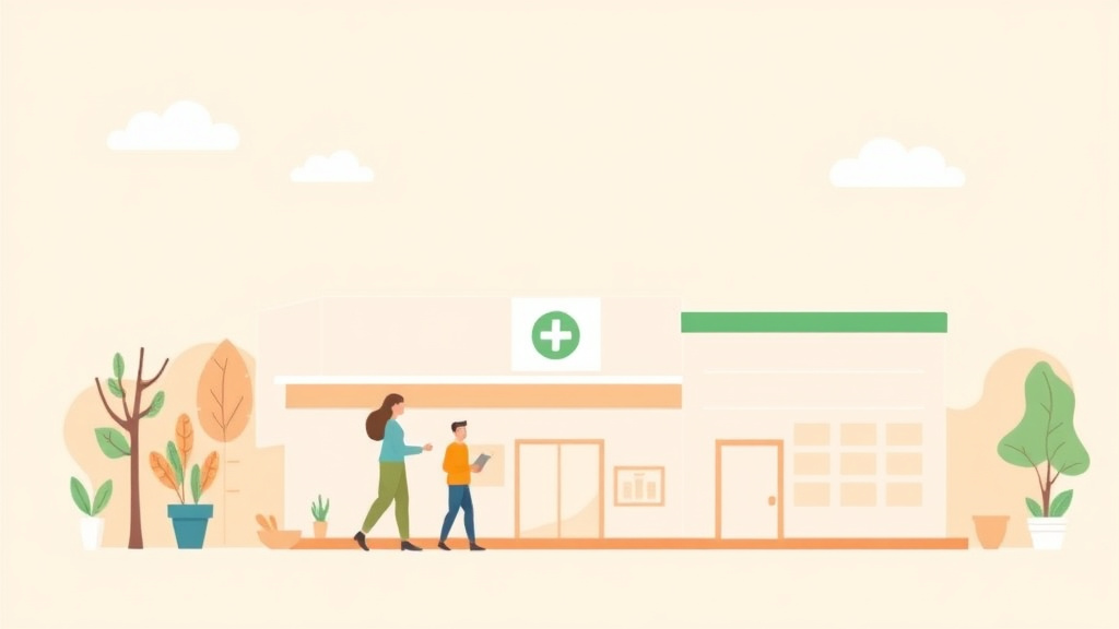 Visual overview of environmental Compliance for Medical Franchises with key concepts highlighted