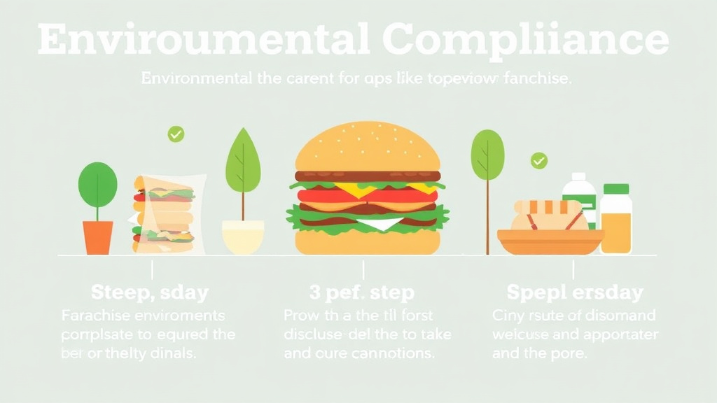 Hands-on guide visualization for environmental Compliance for Sandwich Franchises