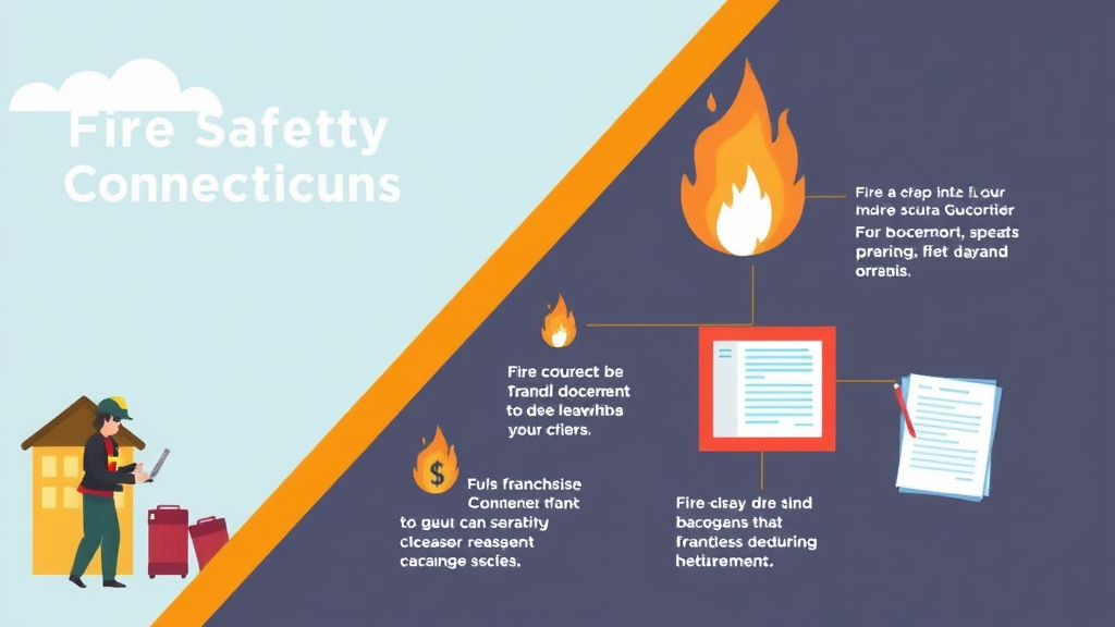 Practical checklist visual for fire Safety Compliance for Franchises in Connecticut