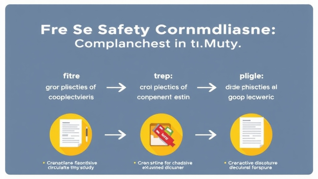 Real-world application diagram for fire Safety Compliance for Franchises in Indiana