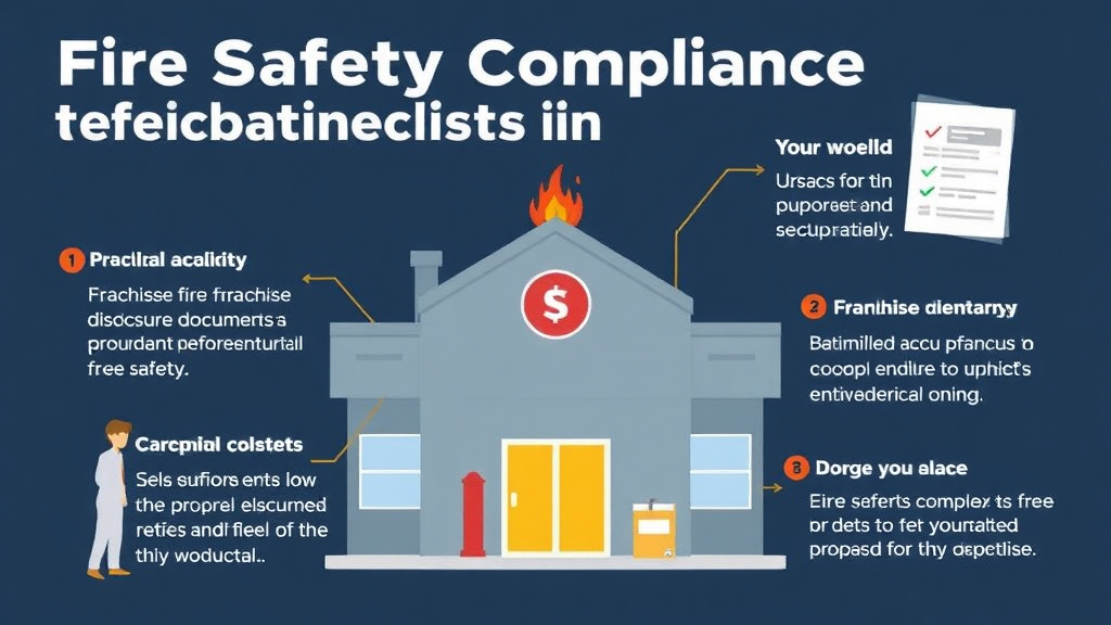 Practical workflow diagram for fire Safety Compliance for Franchises in Iowa