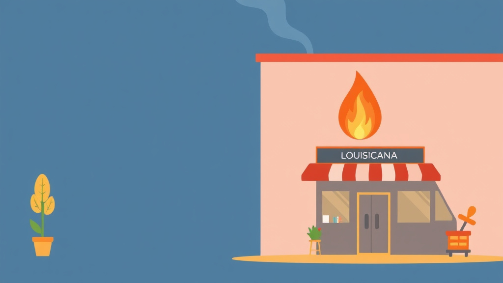 An informative visual explaining fire Safety Compliance for Franchises in Louisiana for beginners and professionals