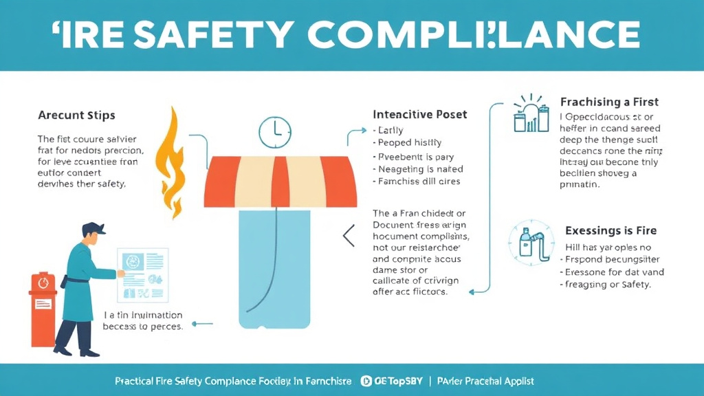 Real-world application diagram for fire Safety Compliance for Franchises in Louisiana