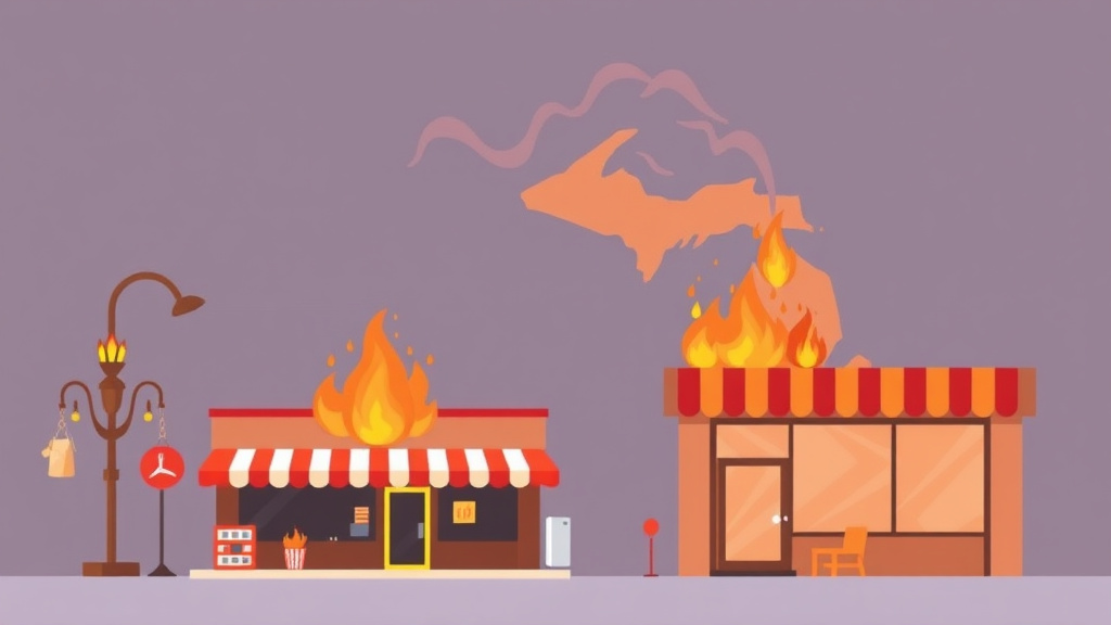 Conceptual diagram showing how fire Safety Compliance for Franchises in Michigan works in practice