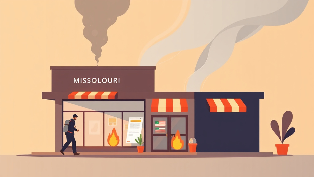 Illustration breaking down the fundamentals of fire Safety Compliance for Franchises in Missouri