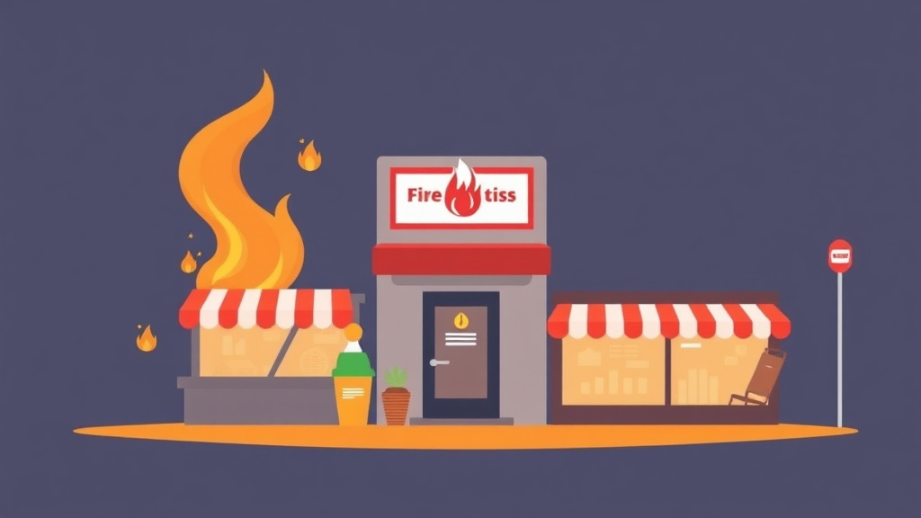 An informative visual explaining fire Safety Compliance for Franchises in New Jersey for beginners and professionals